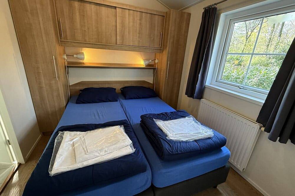 Ganze Wohnung, Chalet Forest 1 | 4 personen | Resort de Heimolen in Baarle-Nassau, Nordbrabant