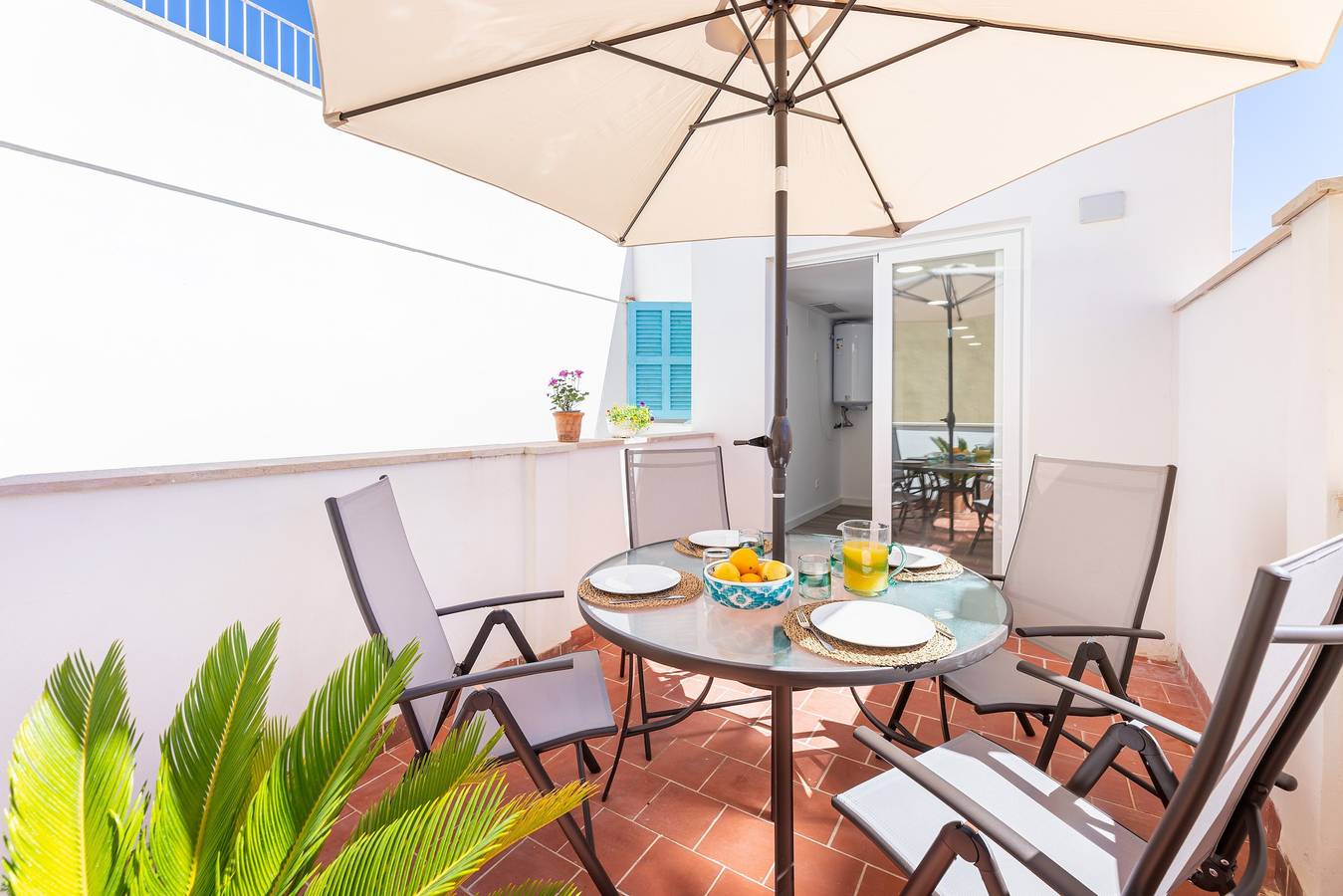 Entire apartment, Holiday Apartment 'Albercutx Pollentia 3' Near the Beach with Private Terrace in Port de Pollença, Pollença