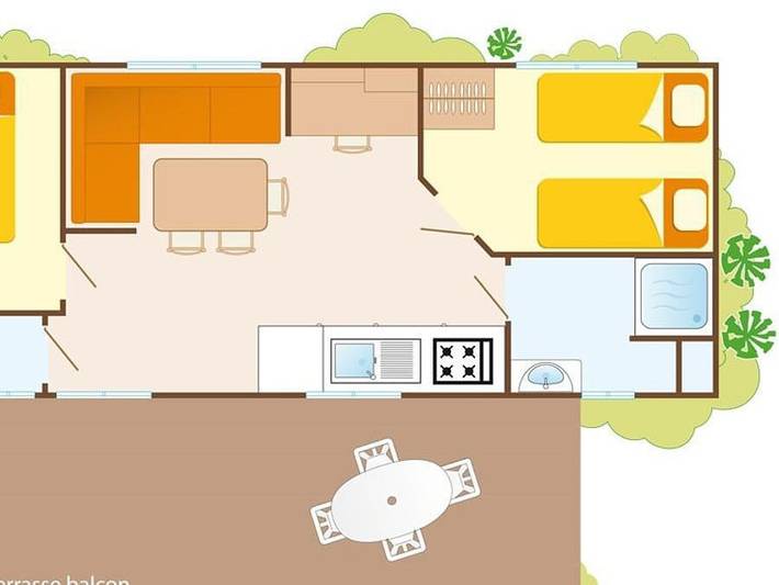 Camping für 6 Personen in Midi-Pyrenäen - 4