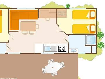 Camping pour 6 Personnes dans Nages, Parc naturel régional du Haut-Languedoc, Photo 3