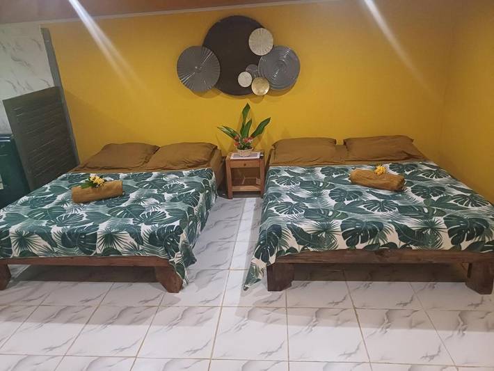 Appartement de vacances pour 5 personnes, avec jardin et terrasse