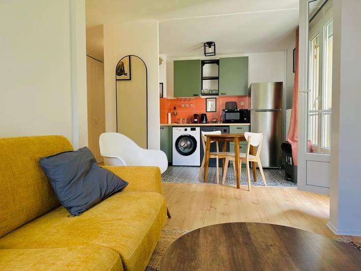 Appartement de vacances pour 5 personnes, avec Jardin et Vue