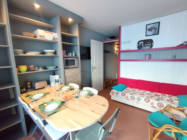 Studio pour 4 personnes, avec balcon - 1