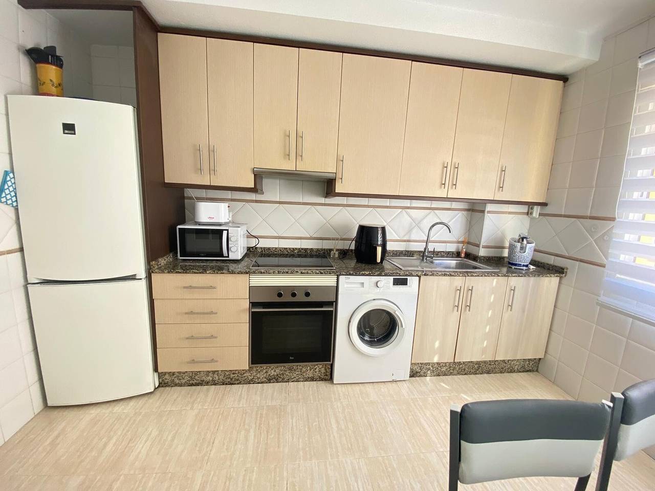 Ruhige Ferienwohnung 200 m vom Strand Villananitos entfernt in San Pedro del Pinatar, Costa Cálida