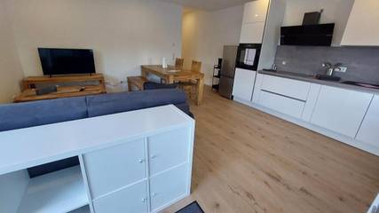 Ferienwohnung für 5 Personen, mit Garten und Ausblick in Mörlenbach