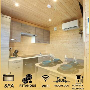 Gîte pour 4 personnes, avec jacuzzi et jardin à Luçay-le-Mâle
