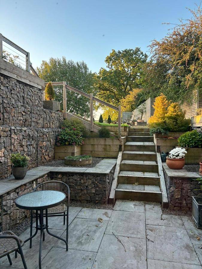 Appartement de vacances pour 2 personnes, avec Terrasse ainsi que Jardin et Vue