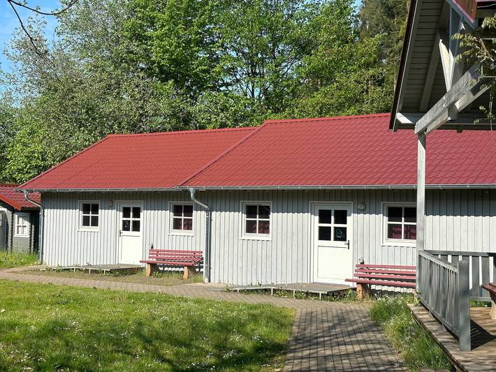 Bungalow für 6 Personen, mit Garten, mit Haustier im Saarland