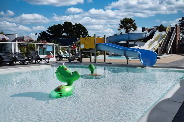 Gîte pour 2 personnes, avec piscine ainsi que sauna et terrasse, animaux acceptés à Erdeven - 2