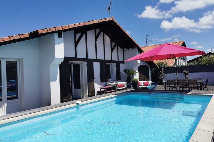 Apartamento para 8 personas, con jardín en Anglet