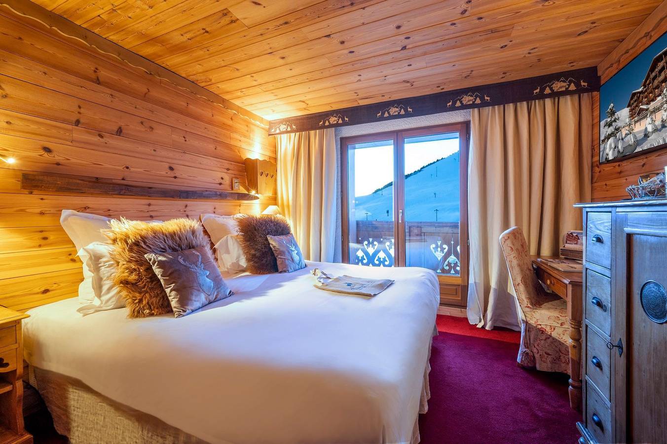 Hôtel pour 2 personnes avec piscine in Huez, Parc national des Écrins