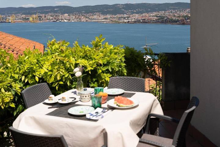 Chambre d’hôte pour 5 personnes, avec balcon à Muggia - 3
