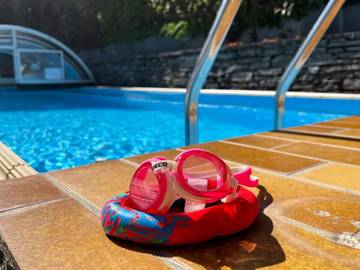 Villa für 4 Personen, mit Garten und Pool im Tessin