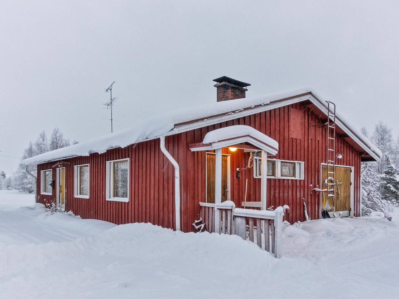 Hallanvaara in Lokka, Lappland