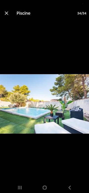 Villa pour 8 personnes, avec jardin ainsi que piscine et vue à Martigues