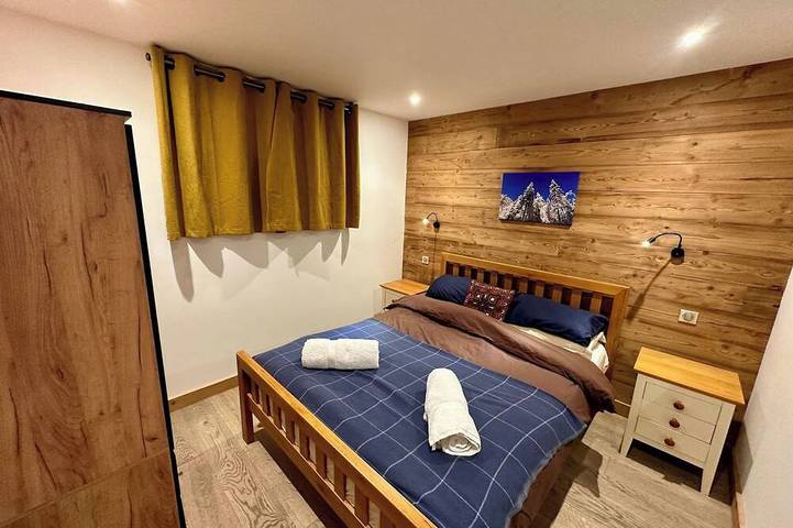 Ganze Wohnung, The Haven, Montriond, garden, 2/4 persons in Montriond, Les Portes du Soleil