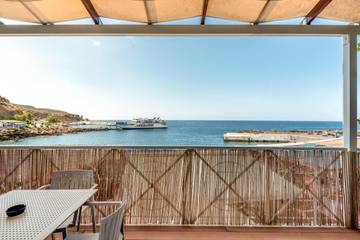 Gîte pour 4 personnes, avec terrasse et vue dans Chóra Sfakíon