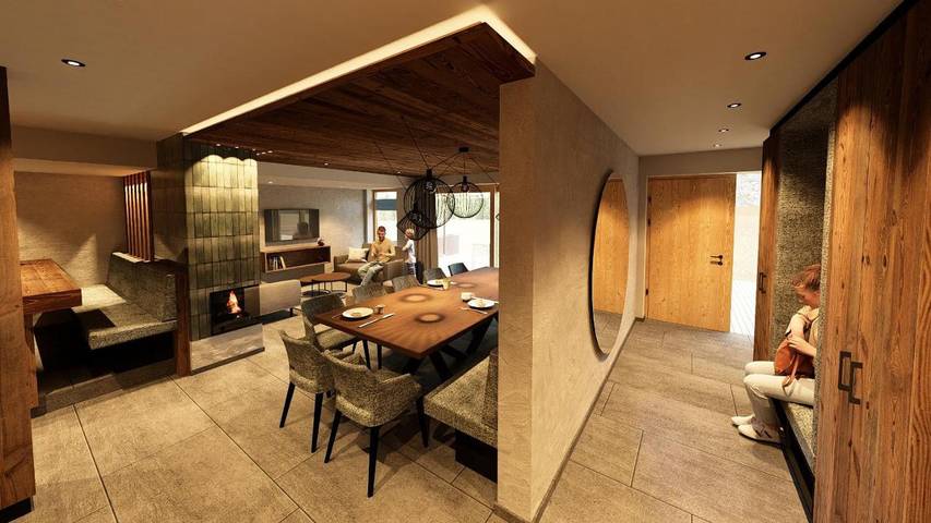 Chalet für 16 Personen, mit Garten und Ausblick sowie Sauna, mit Haustier in Hinterglemm - 4