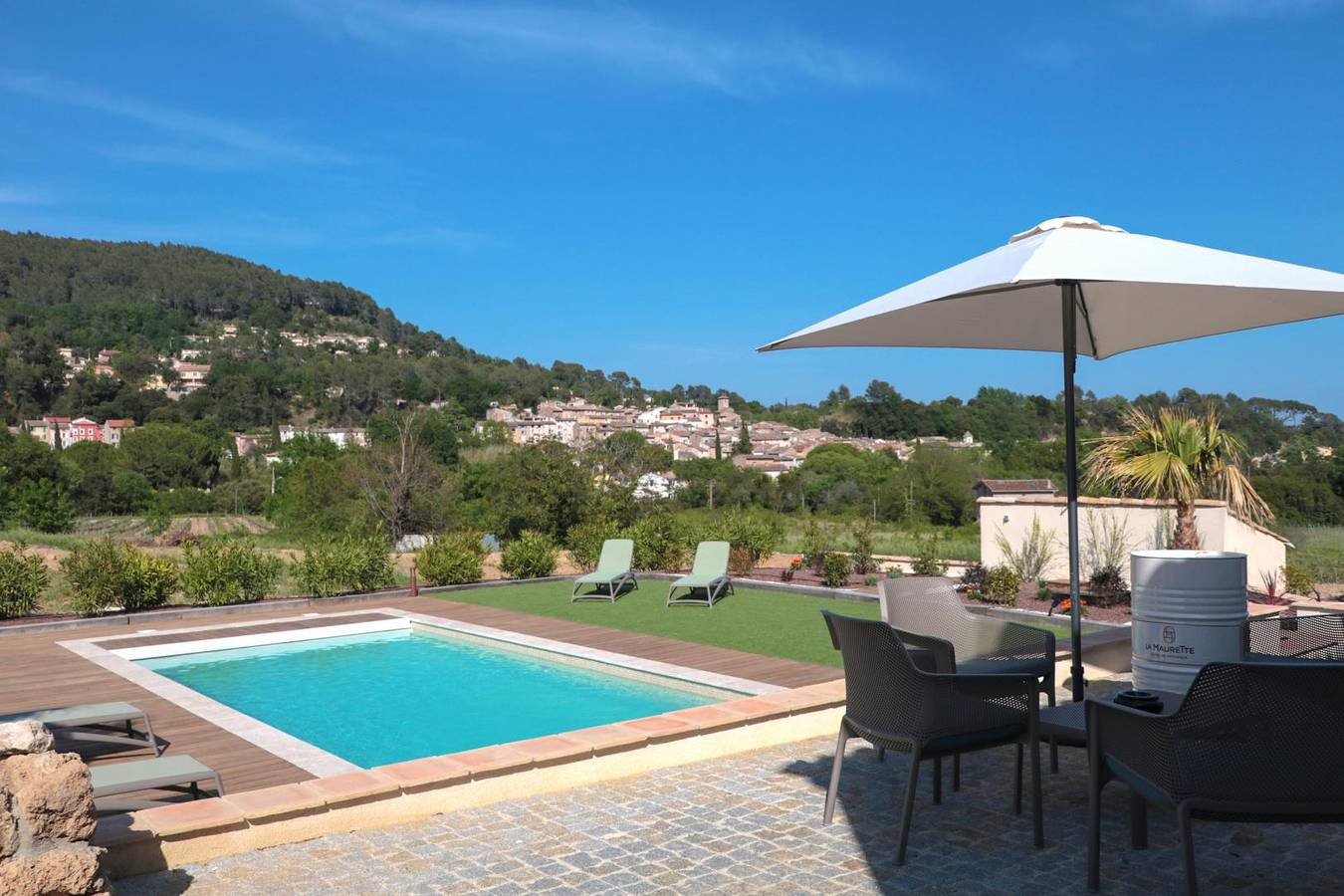 La Maurette piscine chauffée en Mai et Octobre in La Motte, Région de Draguignan