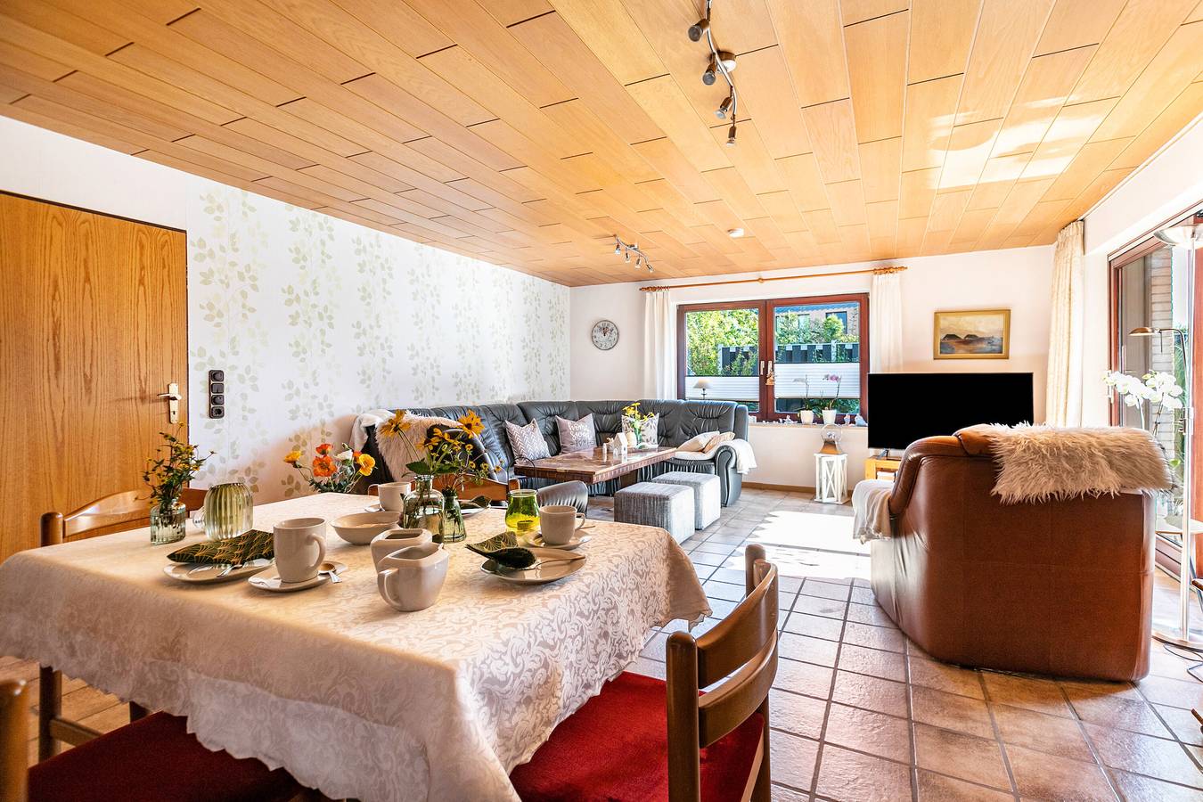 Ganze Wohnung, Apartment 'Hennings' mit privater Terrasse, Gemeinschaftsgarten und Wlan in Bargenstedt, Dithmarschen