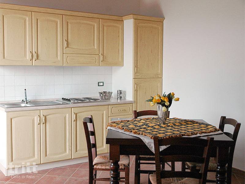 Tritt — 4-Personen-Wohnung in der Toskana mit Panoramablick in Montecatini Val di Cecina, Etruskische Küste