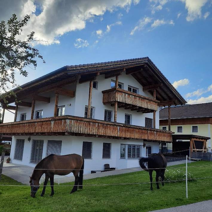 Ferienwohnung für 4 Personen, mit Balkon und Ausblick in Grän - 3