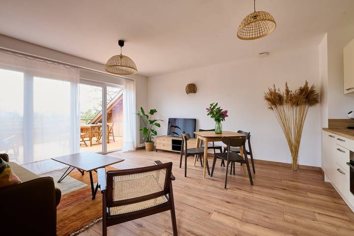 Ferienwohnung für 4 Personen, mit Balkon und Terrasse sowie Garten im Elsass - 2
