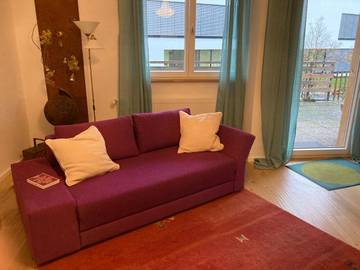 Ferienwohnung für 4 Personen, mit Garten und Ausblick in Mosbach