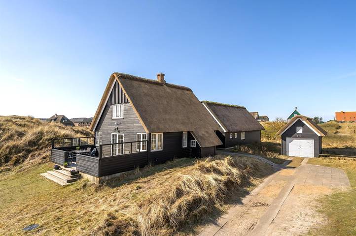 Ferienhaus für 8 Personen, mit Sauna und Terrasse sowie Whirlpool, mit Haustier in Fanø Bad