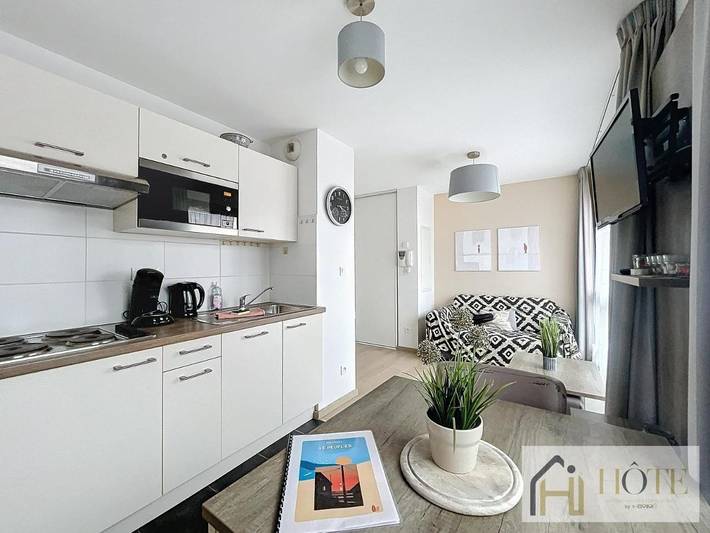 Location de vacances pour 2 personnes, avec balcon à Bray-Dunes