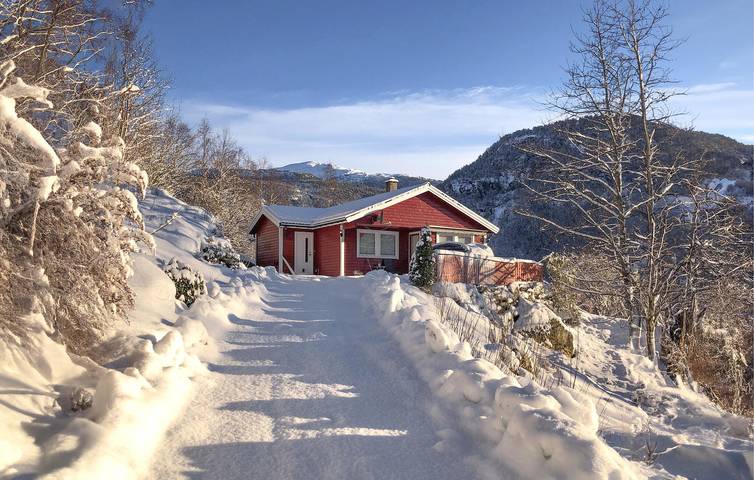 Ferienhaus für 6 Personen mit Terrasse in Sognefjord