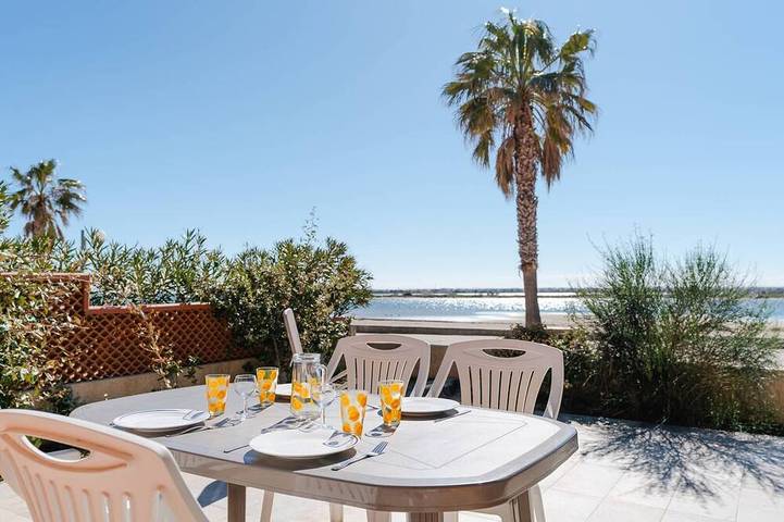 Maison de vacances pour 6 personnes, avec terrasse à Gruissan