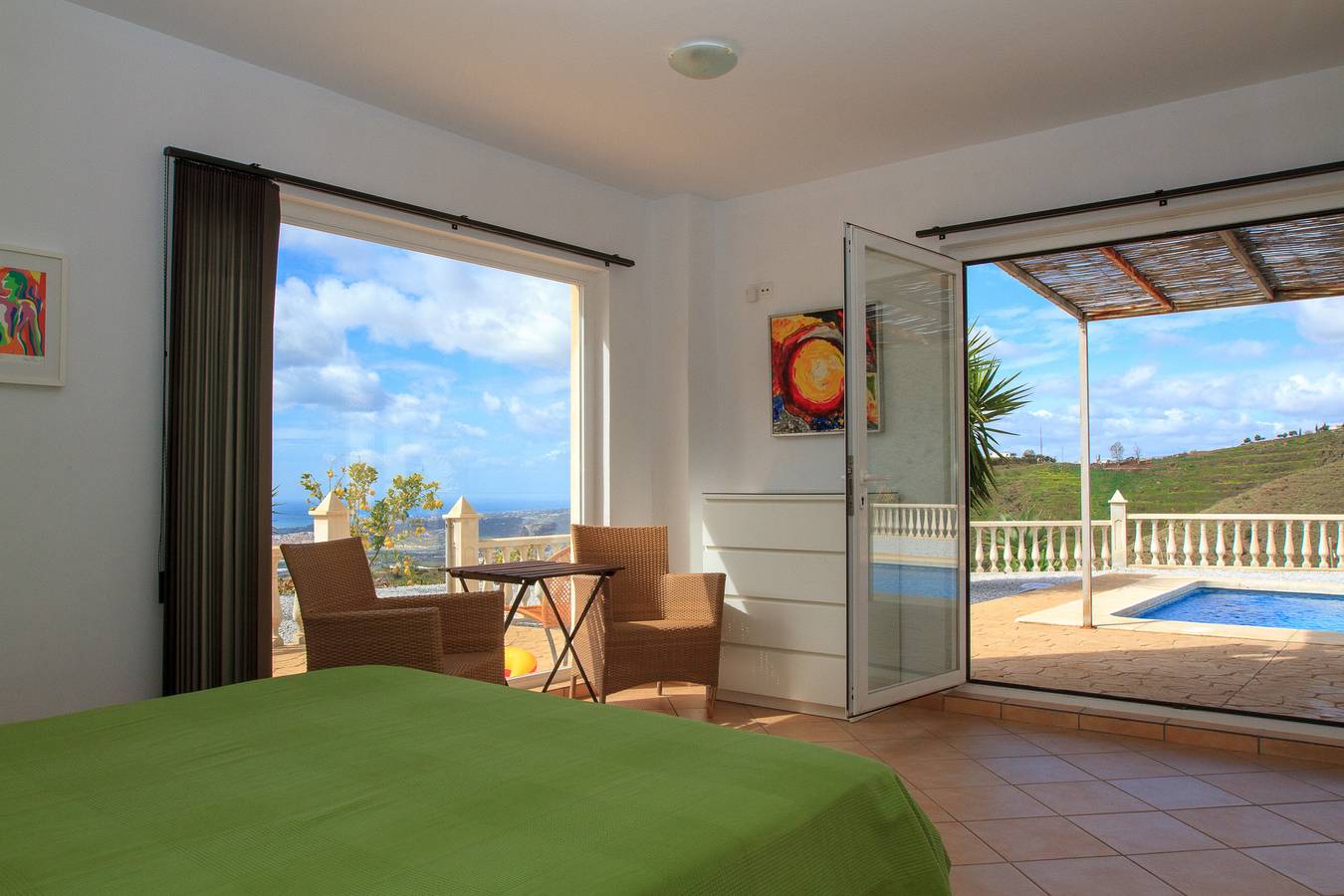 Villa for 10 personer med balkong in Arenas, Costa del Sol