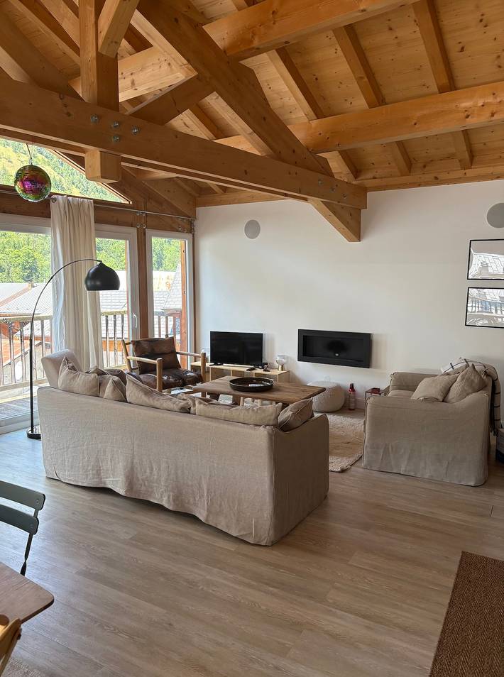 Vakantiewoning voor 8 personen, met balkon in Saint-Martin-de-Belleville