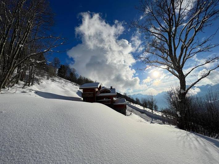 Chalet pour 3 personnes, avec vue et balcon à Saint-François-Longchamp - 3