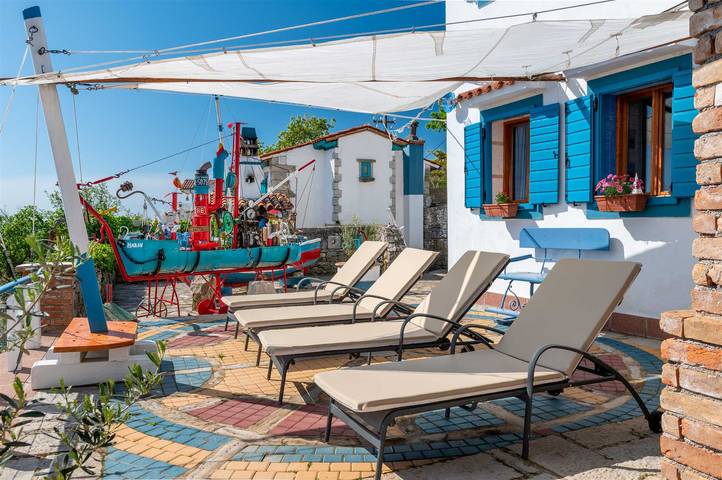 Ferienhaus mit Meerblick für 6 Personen, mit Balkon/Terrasse und Pool in Istrien - 3