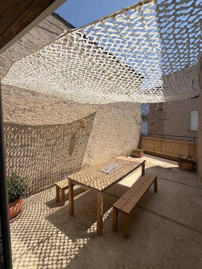 Gîte pour 6 personnes, avec Balcon et Terrasse à Peaugres