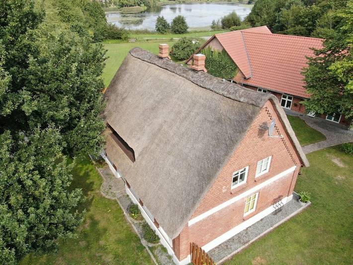 Ferienhaus unter Reet in Bollingstedt, Grünes Binnenland
