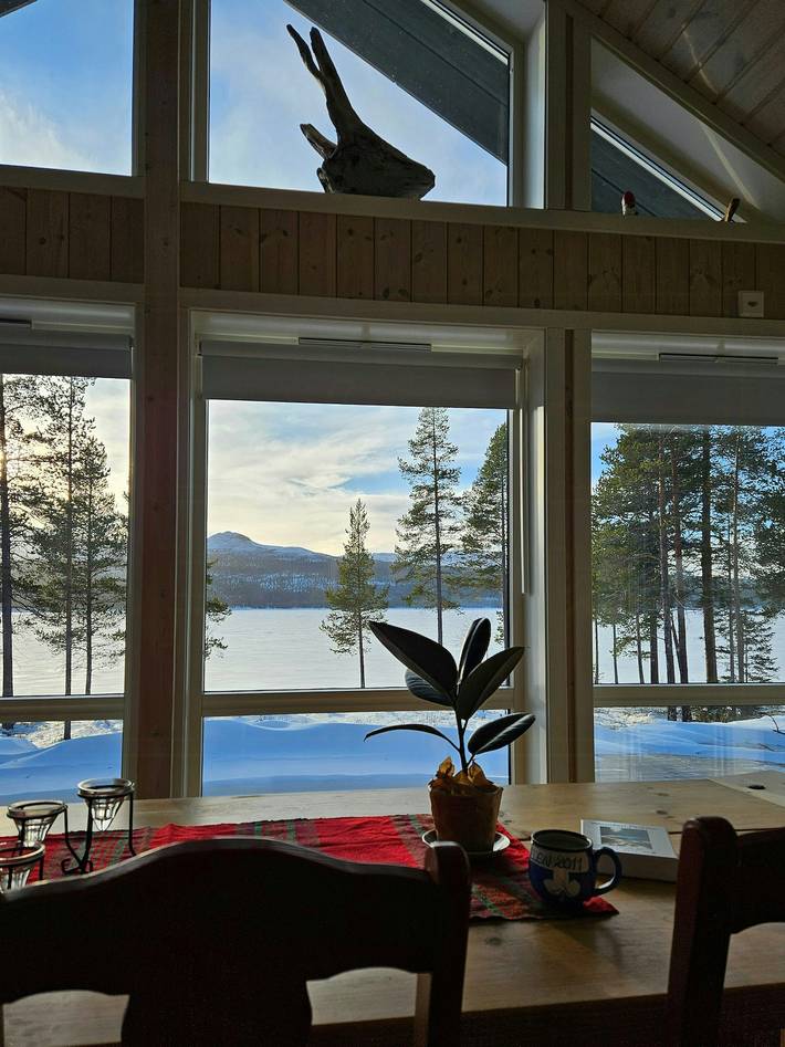 Moderne Hütte mit Panoramablick in Langedrag in Nore og Uvdal