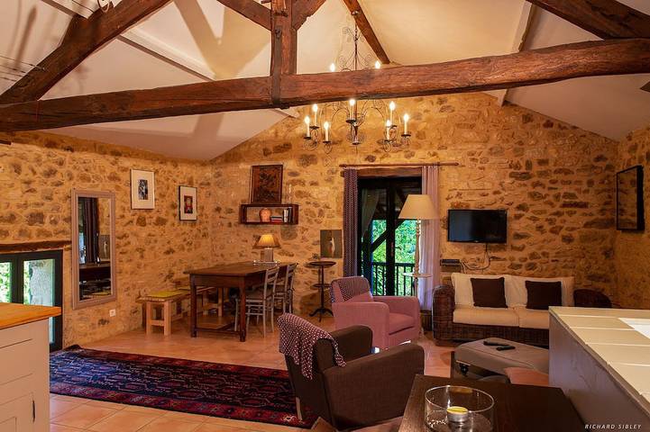 Location de vacances pour 3 personnes, avec balcon et jardin à Saint-Laurent-la-Vallée - 4