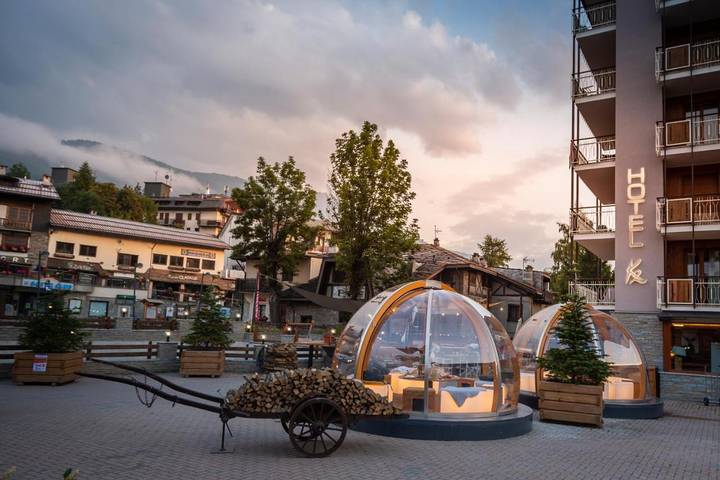 Appartamento per 4 persone, con terrazza a Sestriere e dintorni