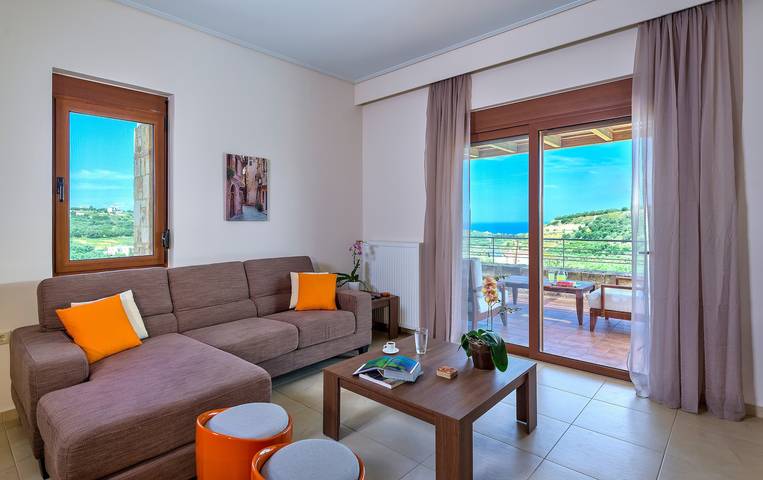 Villa 'Margarita's 2' met Zeezicht, Wi-Fi en Airconditioning in Agia (Chania), Chania en omgeving