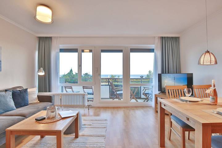 Ferienwohnung für 3 Personen, mit Balkon und Sauna in Scharbeutz