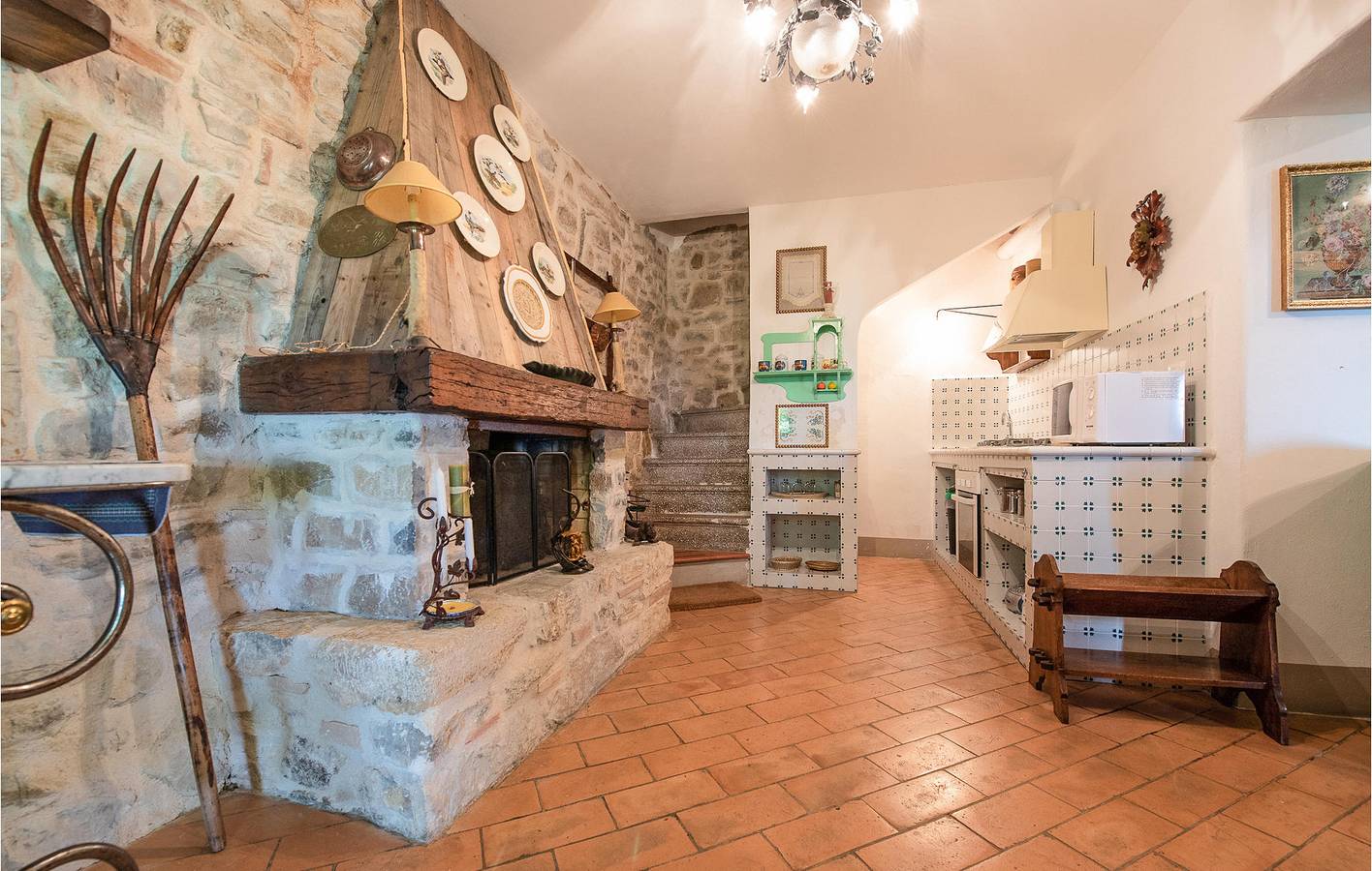 Appartement de vacances entier, Appartement confortable avec parking privé et Internet in Semproniano, Province de Grosseto