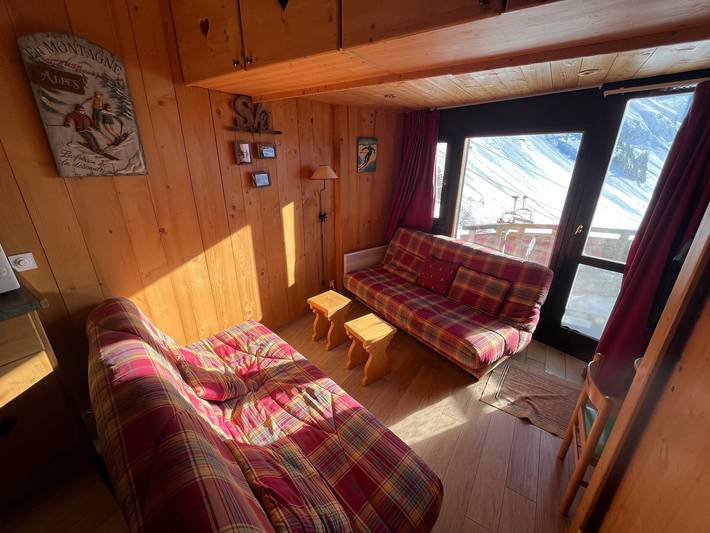 Studio voor 4 personen, met terras in Avoriaz