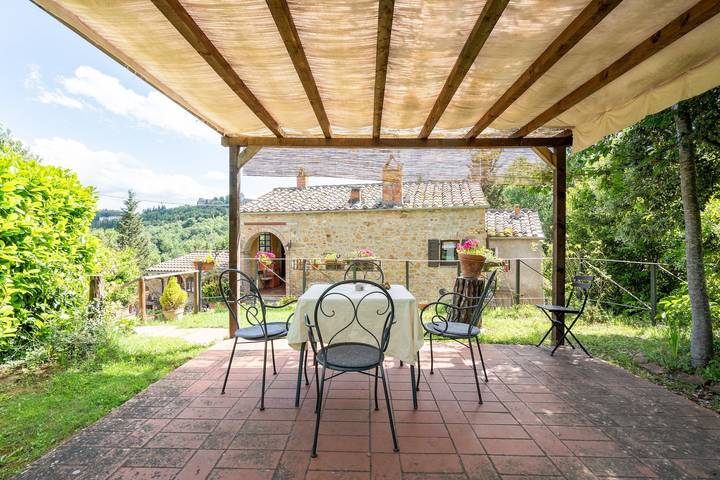 Appartamento intero, Agriturismo La Fonte di Trequanda - Appartamento Il Focolare con piscina in Trequanda, Siena e dintorni