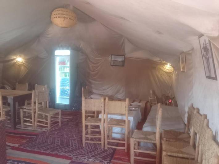 Camping voor 6 personen, with terras and whirlpool as well as tuin in Marokko