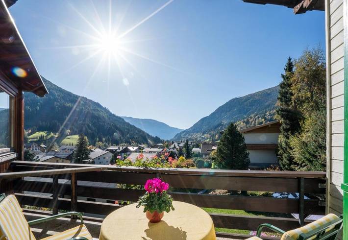 B&B für 4 Personen, mit Sauna und Terrasse sowie Ausblick in Bad Kleinkirchheim