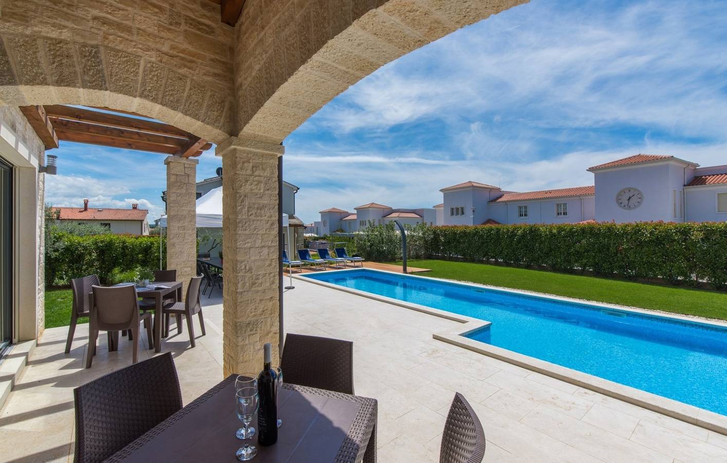 Villa voor 14 personen met tuin in Vabriga, Tar-Vabriga