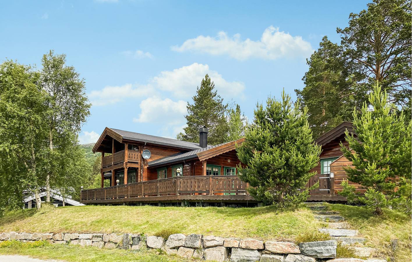 Ferienhaus für 9 Personen mit Terrasse in Bjorli, Lesja